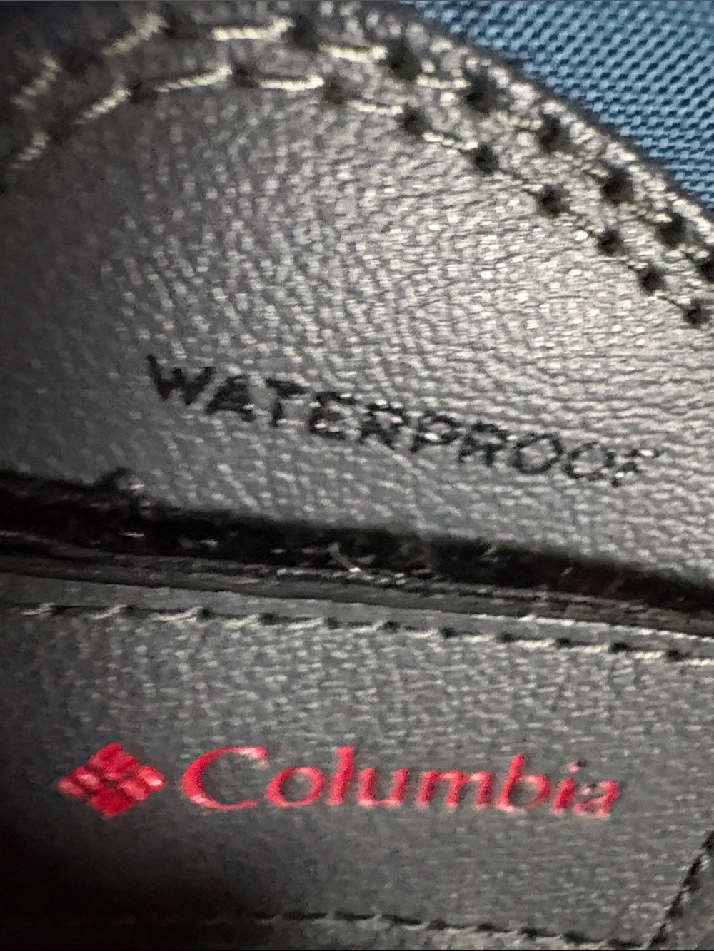 Columbia Boys' Navy Blue and Black Insulated Snow Boots with Red Accents - Picture 9 of 10
